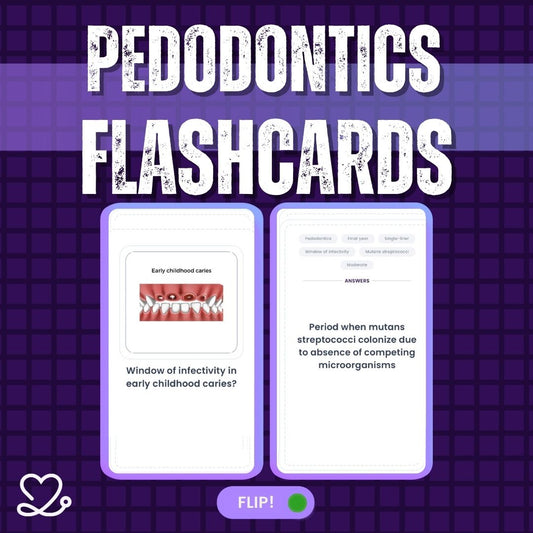 Pedodontics Flashcards